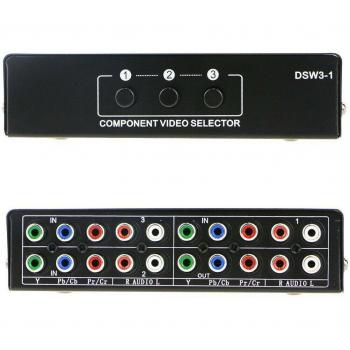 Commutateur universel 3‑en‑1 – TV, Wii, PS2, PS3