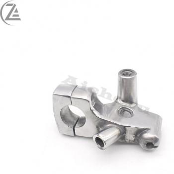 Support de perche d'embrayage chromé 25mm pour moto Honda Shadow 400