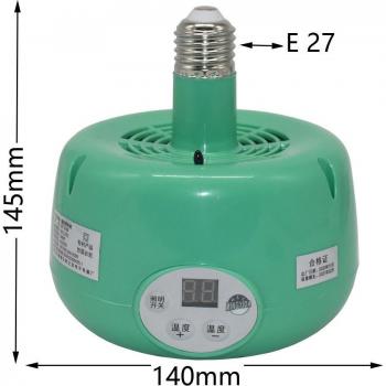 LED Temperature-Controlled Heating Lamp for Livestock
