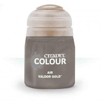 Citadel Air Farbauftrag: Valdor Gold