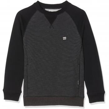 Billabong Balance Crew Nero Felpa Unisex 10