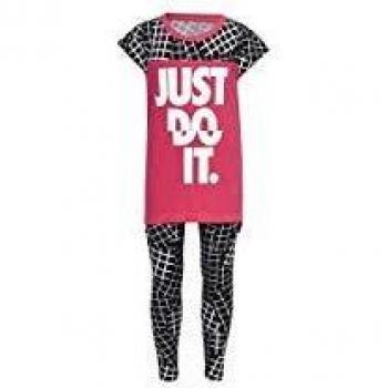 Nike 849 – 023 Leggings, Damen, schwarz/weiß