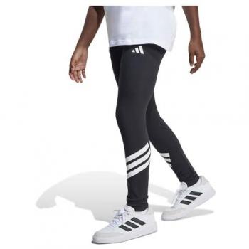 Manchester United x adidas Black Future Icons Leggings for Girls 7-8Y