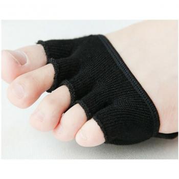 Ladies' Toeless Ankle Slipper Socks