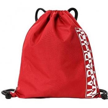 Napapijri Happy Gym Sack 1 Sacca da palestra, 0 cm, Rosso Scarlatto