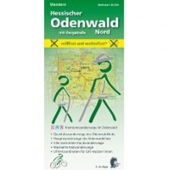 Michael Messer Wandern, Hessischer Odenwald Nord Mit Bergstraße: Maßstab 1:30.000; Reißfest Und Wetterfest; Premiumwanderwege Im Odenwald; Qualitätswanderwege Des ... Utm-Koordinaten Für Gps-Nutzer/-Innen