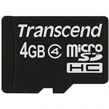 Transcend 4GB microSDHC Karte Class 4