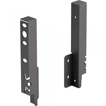 Giunzione Pannello Post. ArciTech Antracite 186 mm – Hettich