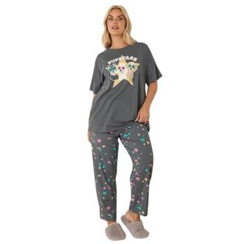 Pupstars Cozy Charcoal Pyjamas for Her – 34-36