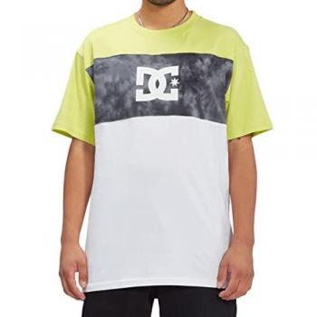 Camiseta DC Shoes Deep End blanca gris verde
