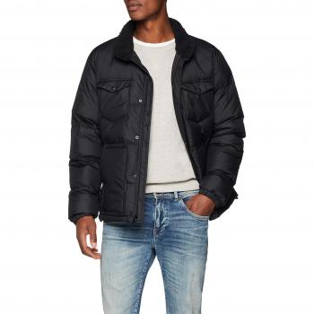 Levi's Down Barstow Puffer, Chaqueta para Hombre, Negro, Grande