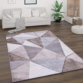 Tapis Abstrait Beige 120x160 cm