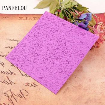 15x15cm Vines Scrapbooking Template