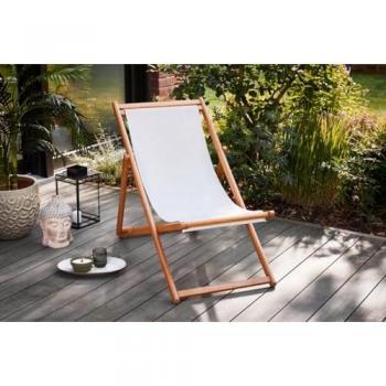 Primaster Gartenliegestuhl – Karla in Beige