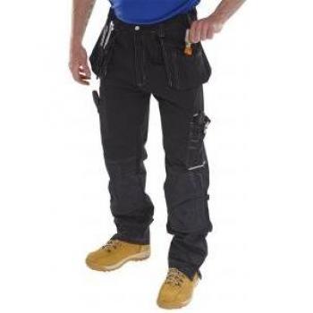 Black Shawbury Work Trousers 38