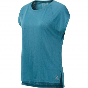 Reebok Top Senza Maniche Blu XS
