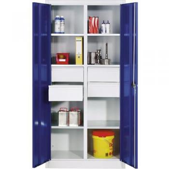 Armadio Grande 2 Ante con Parete 500x930x1950