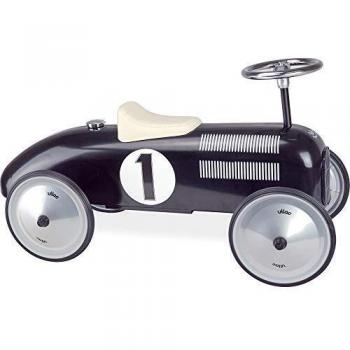 Petite voiture vintage en métal L 76 x H 40 cm