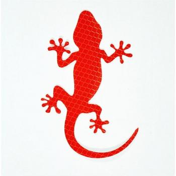10pcs Car Gecko Reflective Warning Decals
