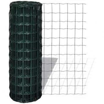 Rete Recinzione in Stile Europeo 25x1,2 a Maglia 76x63 mm