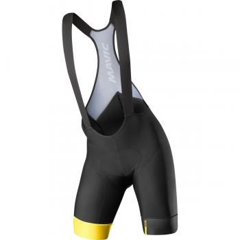 Mavic Essential Bike Trägerhose kurz schwarz/gelb 2018: Größe L (50/52)