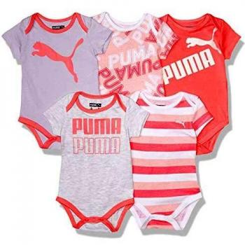 PUMA Little Girls' Bubble Gum Toddler Ensemble – 12 Months