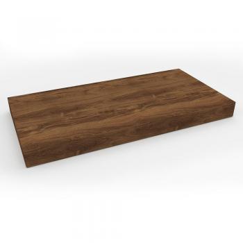 Egger Floating Basin Shelf 120x8x50 cm, Dark Oak