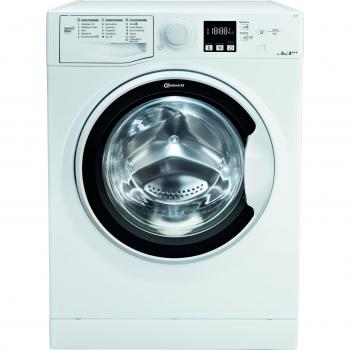 Bauknecht FWL 8F4 – Waschmaschine Frontlader, 1400 U/min, 8 kg, weiß, A+++ Energieklasse, lange Lebensdauer des Motors, Nachlegefunktion, Wasserschutz