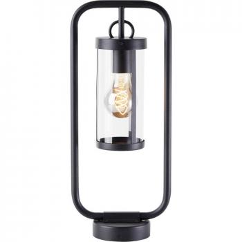 Lampe sur pied Brilliant Sidney – 48 cm, éclairage E27, noir