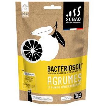 SOBAC BactériSol: Fertiliseur Vert Agrumes & Méditerranée