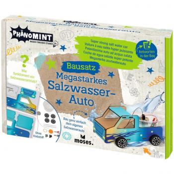 Moses Phenomint Saltwater Electric Car Construction Kit