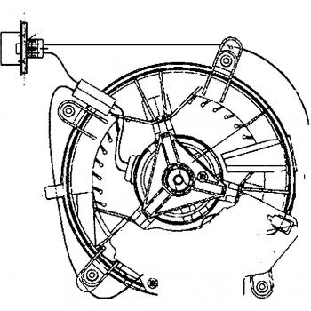 Premium Interior Blower (Hella 8EW 009 159-461) – BEHR Service
