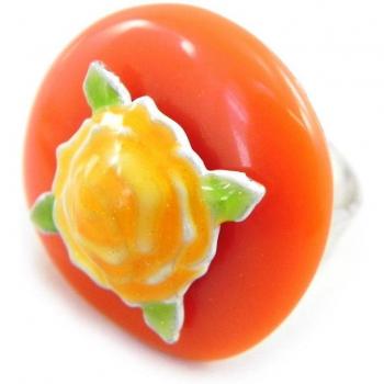 Bague Unique Liberty Orange