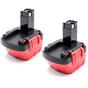 Baterías 2x para Bosch 2 607 335 416, 2 607 335 429, 2 607 335 414, 2 607 335 415 (1500 mAh, NiMH, 12 v)