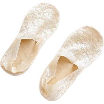 Frauen Liner-Socken mit Spitze