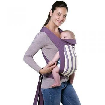 Amazonas Babytrage „Mei Tai“ – Lila Bauch