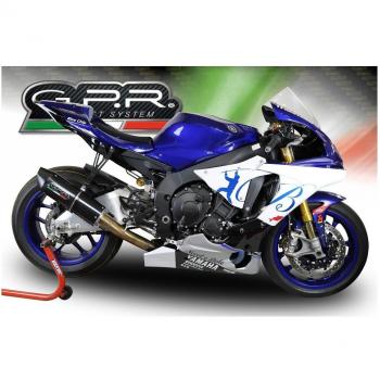 Silenciador No Homologado Furore Nero GPR – Yamaha YZF R1/R1-M E5 (20‑22)