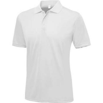 Polo AWDis Manica Corta Bianco