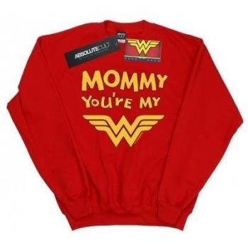 Sudadera DC Comics Wonder Woman Momia ¡Eres Mi Heroína!