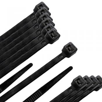 Wolfpack Nylon-Kabelbinder schwarz 3,6 x 370 mm (100 Stück)