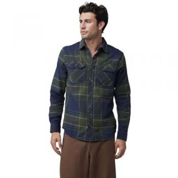 FOX Herren Traildust Flannel, Größe M, Schwarz