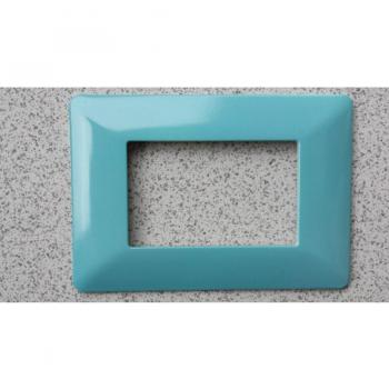 Plaquette d’absorption pour système Matix Bticino – 3, 4, 6 modules – turquoise