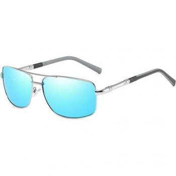 FEISHINI Gafas de Sol Amarillas para Hombre