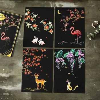 Cartes Postales Artistiques à Gratter