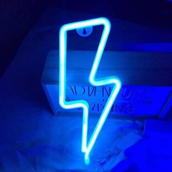Neon Glow Pendiente