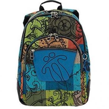 Mochila Totto Crayola escolar multicolor