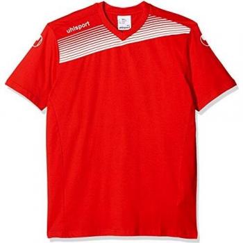 UHLSPORT Herren Training T-Shirt Liga 2 3XL – Rot & Weiß
