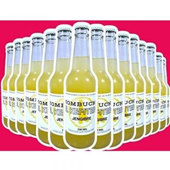 Combo 15 Botellas Jengibre Kefitero Kombucha