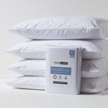 Protège-oreillers hypoallergéniques en tissu éponge