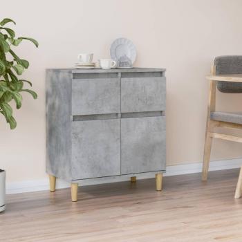 Concrete Grey Sideboard 60x35x70 cm Engineered Wood